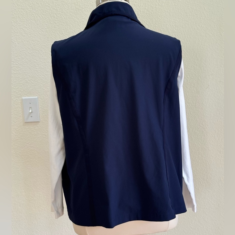 Chico’s Women's Navy Vest size 20 (Chicos size 4) - Picture 13 of 13